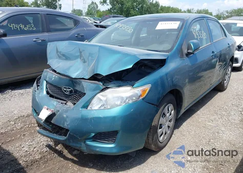 2010 Toyota Corolla Le z USA, uszkodzony, nr VIN 2T1BU4EEXAC382084